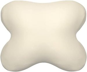 Edda Lux Kissenbezug für Tempur OMBRACIO – Formbeständig, 100% Baumwolle, perfekt für Schmetterlingskissen, Naturfarben,