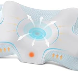 DONAMA Nackenkissen für optimalen Schlaf – Memory Foam Kopfkissen für Seiten-, Rücken- & Bauchschläfer, OEKO-TEX 100 zer