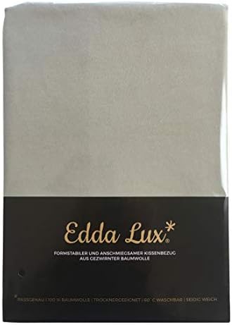 Edda Lux Kissenbezug für Tempur OMBRACIO – Formbeständig, 100% Baumwolle, perfekt für Schmetterlingskissen, Naturfarben,