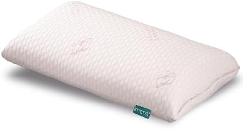 KNERST® Nackenkissen - Orthopädisches Memory Foam Kopfkissen für besten Komfort beim Schlafen - Ergonomisch, OEKO-TEX 40