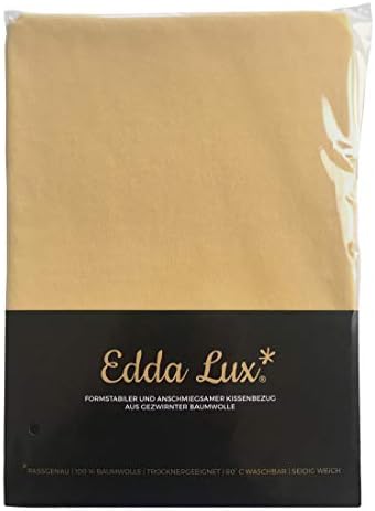 Edda Lux Kissenbezug für Tempur OMBRACIO – Formbeständig, 100% Baumwolle, perfekt für Schmetterlingskissen, Naturfarben,