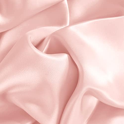 THXSILK 25 Momme Seidenkissenbezug für Haar und Haut - Hypoallergen mit verstecktem Reißverschluss, 40x80cm Holzkohle