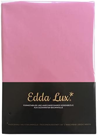 Edda Lux Kissenbezug für Tempur OMBRACIO – Formbeständig, 100% Baumwolle, perfekt für Schmetterlingskissen, Naturfarben,