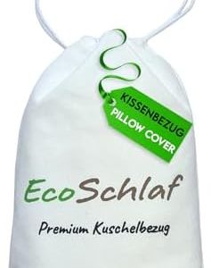 EcoSchlaf® Premium Nackenstützkissen Bezug aus Bambusfaser – Weich & Zertifiziert für Optimalen Schlafkomfort