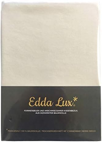 Edda Lux Kissenbezug für Tempur OMBRACIO – Formbeständig, 100% Baumwolle, perfekt für Schmetterlingskissen, Naturfarben,