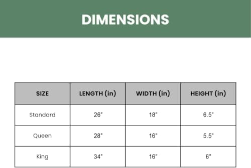 OrganicTextiles Naturlatex-Kissen King Size aus Bio-Baumwolle, weich & GOTS-zertifiziert, ideal für Nackenschmerzlinderu