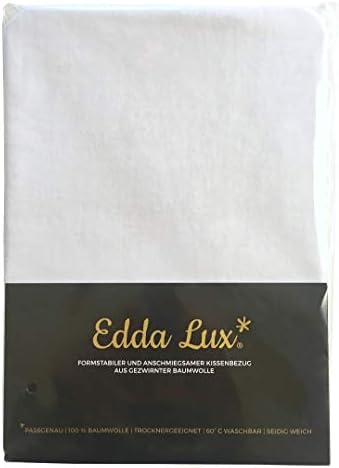 Edda Lux Kissenbezug für Tempur OMBRACIO – Formbeständig, 100% Baumwolle, perfekt für Schmetterlingskissen, Naturfarben,