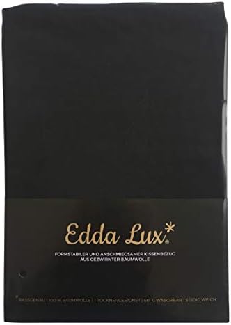 Edda Lux Kissenbezug für Tempur OMBRACIO – Formbeständig, 100% Baumwolle, perfekt für Schmetterlingskissen, Naturfarben,