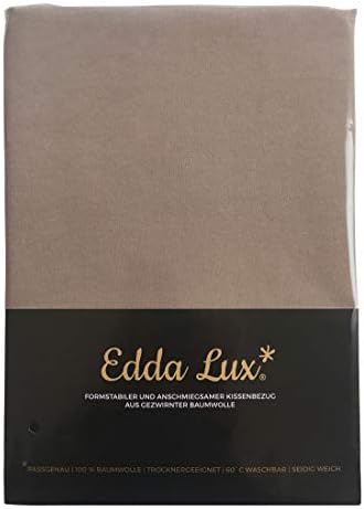 Edda Lux Kissenbezug für Tempur OMBRACIO – Formbeständig, 100% Baumwolle, perfekt für Schmetterlingskissen, Naturfarben,