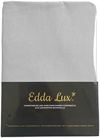 Edda Lux Kissenbezug für Tempur OMBRACIO – Formbeständig, 100% Baumwolle, perfekt für Schmetterlingskissen, Naturfarben,