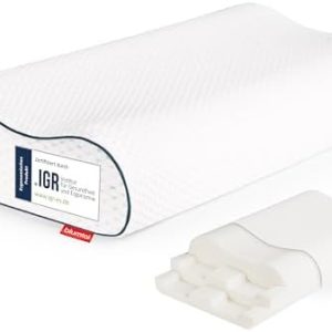 Blumtal Nackenstützkissen - Ergonomisches Orthopädisches Memory Foam Kissen für Seitenschläfer - Oeko-TEX zertifiziert g