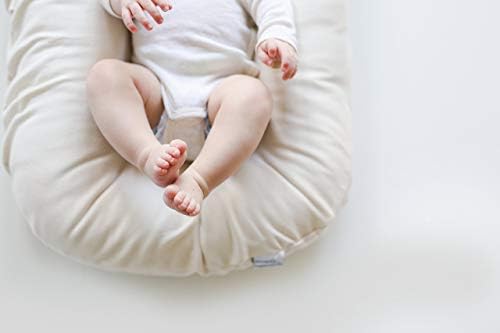 Snuggle Me® Babynest Bezug - Hochwertiger Bio-Baumwollbezug, kuschelweich und waschbar für entspannte Schlafmomente