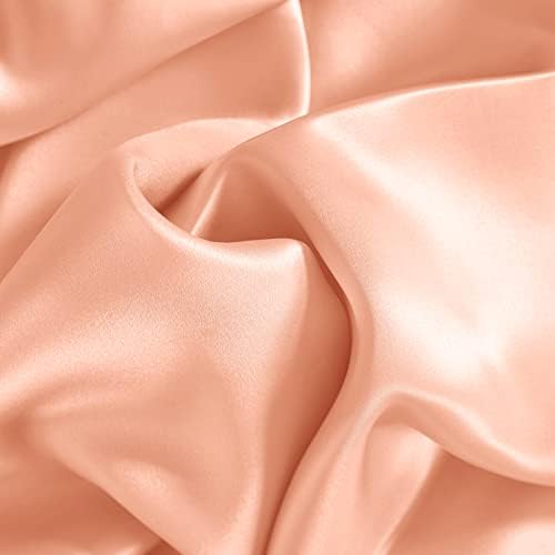 THXSILK 25 Momme Seidenkissenbezug für Haar und Haut - Hypoallergen mit verstecktem Reißverschluss, 40x80cm Holzkohle