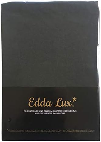 Edda Lux Kissenbezug für Tempur OMBRACIO – Formbeständig, 100% Baumwolle, perfekt für Schmetterlingskissen, Naturfarben,
