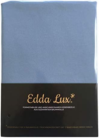 Edda Lux Kissenbezug für Tempur OMBRACIO – Formbeständig, 100% Baumwolle, perfekt für Schmetterlingskissen, Naturfarben,