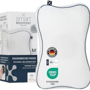 smartsleep® Smart Recovery Pillow – Ergonomisches Visco-Schaum Kissen für optimale Erholung – Ideal für Rücken- und Seit