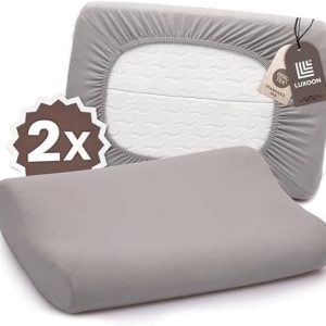 Gesundheitskissen Kissenbezug Set – 95% Baumwolle, Atmungsaktiv & Waschbar, Komfortabel für einen erholsamen Schlaf, 2er