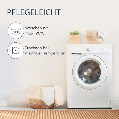 Dreamzie Kissenschoner 80x80 cm - 2er Set Wasserdicht & Allergikerfreundlich - Oeko-Tex, Ideal für Kinder und empfindlic