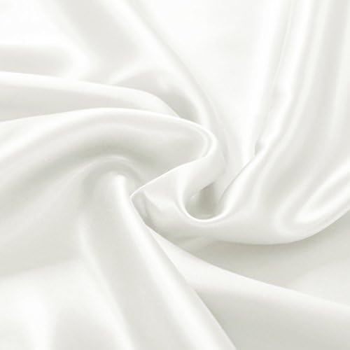 THXSILK 25 Momme Seidenkissenbezug für Haar und Haut - Hypoallergen mit verstecktem Reißverschluss, 40x80cm Holzkohle