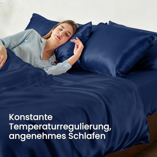 THXSILK 25 Momme Seidenkissenbezug für Haar und Haut - Hypoallergen mit verstecktem Reißverschluss, 40x80cm Holzkohle
