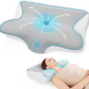Orthopädisches Memory Foam Kissen von – Ergonomisches, höhenverstellbares Nackenkissen für optimalen Schlafkomfort für