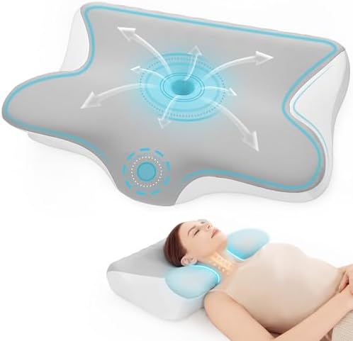 Orthopädisches Memory Foam Kissen von – Ergonomisches, höhenverstellbares Nackenkissen für optimalen Schlafkomfort für