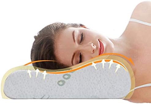 2025 Ergonomisches Hohe Dichte Memory Foam Kissen - Orthopädisches Kopfkissen für Nacken- und Schulterschmerzen mit abne