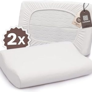 Gesundheitskissen Kissenbezug – Atmungsaktiv & Hautfreundlich, Waschbar, 2er Pack für Komfort zu Hause, 30-45 x 50-65 cm