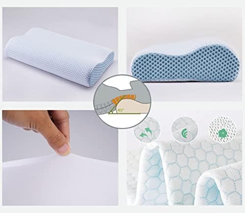 2025 Ergonomisches Hohe Dichte Memory Foam Kissen - Orthopädisches Kopfkissen für Nacken- und Schulterschmerzen mit abne