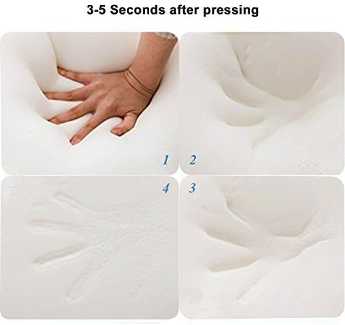 2025 Ergonomisches Hohe Dichte Memory Foam Kissen - Orthopädisches Kopfkissen für Nacken- und Schulterschmerzen mit abne