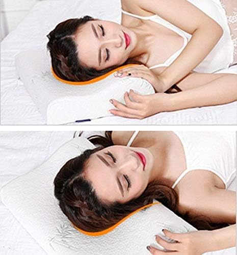 2025 Ergonomisches Hohe Dichte Memory Foam Kissen - Orthopädisches Kopfkissen für Nacken- und Schulterschmerzen mit abne