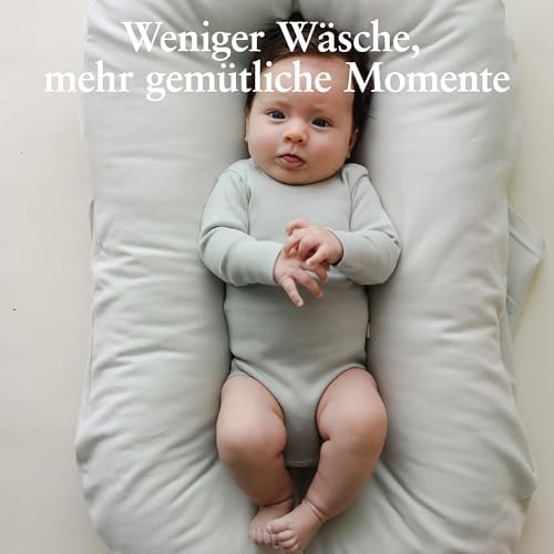 Snuggle Me® Babynest Bezug - Hochwertiger Bio-Baumwollbezug, kuschelweich und waschbar für entspannte Schlafmomente