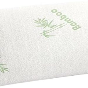 Sleeptime Orthopädisches Nackenstützkissen 70x40cm - Visko-Gelschaum & Bamboo-Bezug für erholsamen Schlaf