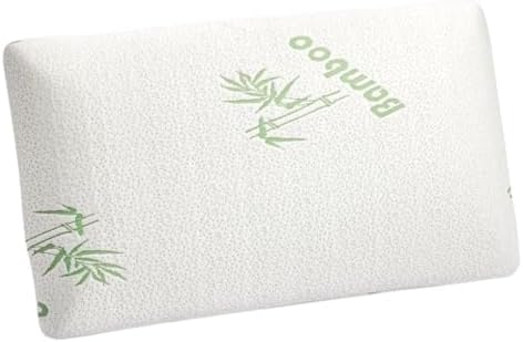 Sleeptime Orthopädisches Nackenstützkissen 70x40cm - Visko-Gelschaum & Bamboo-Bezug für erholsamen Schlaf