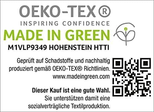 BaSaTex Bio Kissenbezüge 2er Pack für Nackenkissen | 97% GOTS-Baumwolle & Elasthan für hohen Komfort | Ideal für gesunde