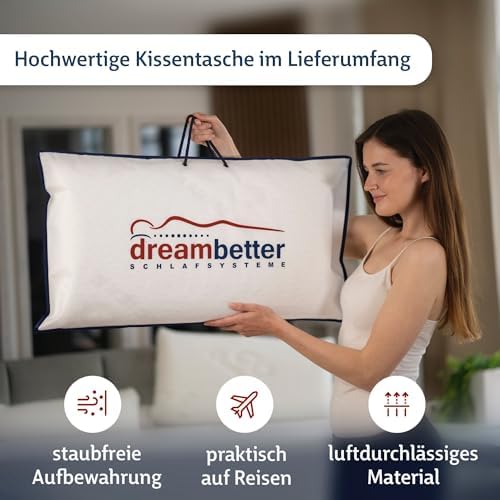 FMP Matratzenmanufaktur Visco Nackenstützkissen 11 cm – Orthopädischer Komfort für erholsamen Schlaf in Weiß