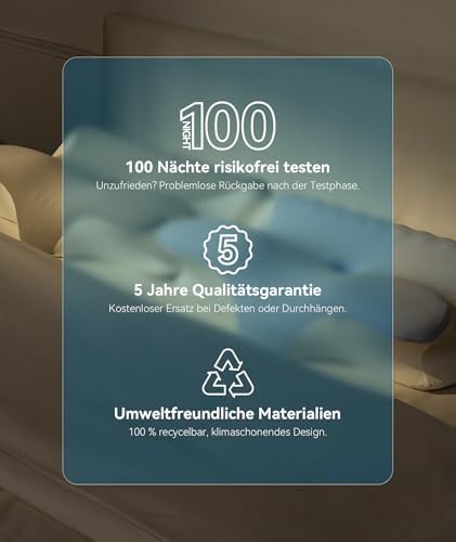Orthopädisches Memory Foam Kissen von – Ergonomisches, höhenverstellbares Nackenkissen für optimalen Schlafkomfort für