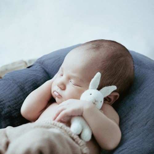 Musselin-Spannbettlaken für Kinderwagen 2er-Pack – Weich & Atmungsaktiv für Neugeborene, OEKO-TEX 100, 83 x 43 cm