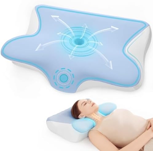Orthopädisches Memory Foam Kissen von – Ergonomisches, höhenverstellbares Nackenkissen für optimalen Schlafkomfort für