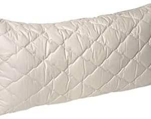 Bio Baumwoll-Kissen 40x80 cm – 100% Bio Baumwolle, waschbarer Bezug für erholsamen Schlaf zuhause