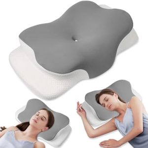 MULISOFT Memory Foam Kissen – Ergonomisches Nackenkissen für Seitenschläfer, OEKO-TEX STANDARD 100, bequem & stützend (g