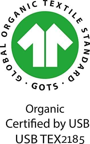 BaSaTex Bio Kissenbezüge 2er Pack für Nackenkissen | 97% GOTS-Baumwolle & Elasthan für hohen Komfort | Ideal für gesunde