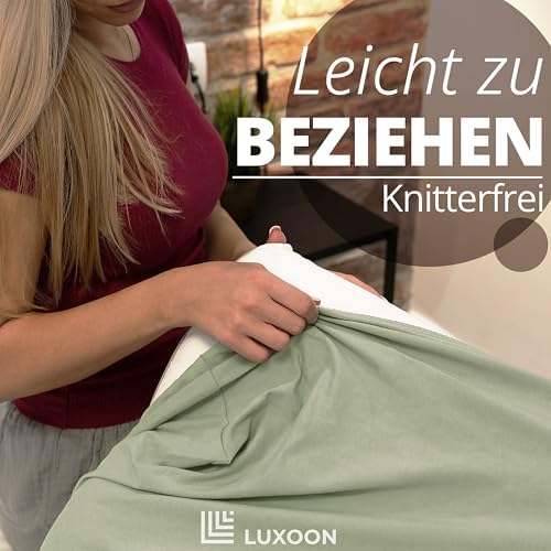 Gesundheitskissen Kissenbezug Set – 95% Baumwolle, Atmungsaktiv & Waschbar, Komfortabel für einen erholsamen Schlaf, 2er