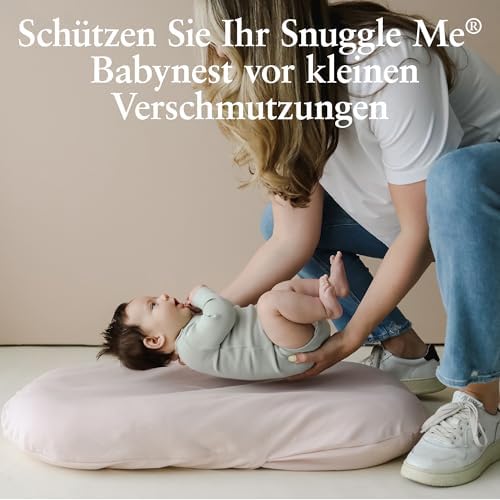 Snuggle Me® Babynest Bezug - Hochwertiger Bio-Baumwollbezug, kuschelweich und waschbar für entspannte Schlafmomente