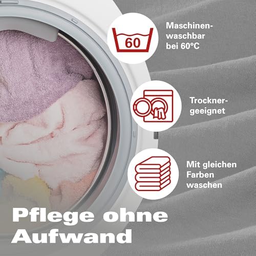 BaSaTex Bio Kissenbezüge 2er Pack für Nackenkissen | 97% GOTS-Baumwolle & Elasthan für hohen Komfort | Ideal für gesunde