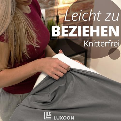 Gesundheitskissen Kissenbezug Set – 95% Baumwolle, Atmungsaktiv & Waschbar, Komfortabel für einen erholsamen Schlaf, 2er