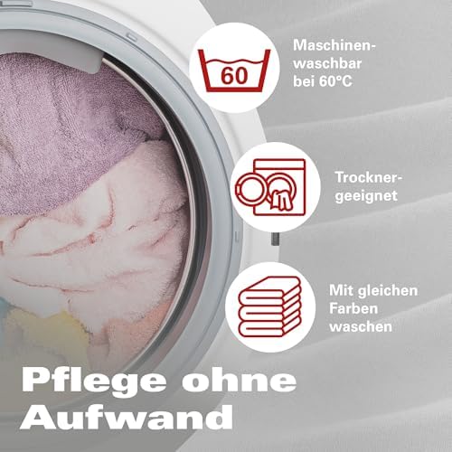 BaSaTex Bio Kissenbezüge 2er Pack für Nackenkissen | 97% GOTS-Baumwolle & Elasthan für hohen Komfort | Ideal für gesunde