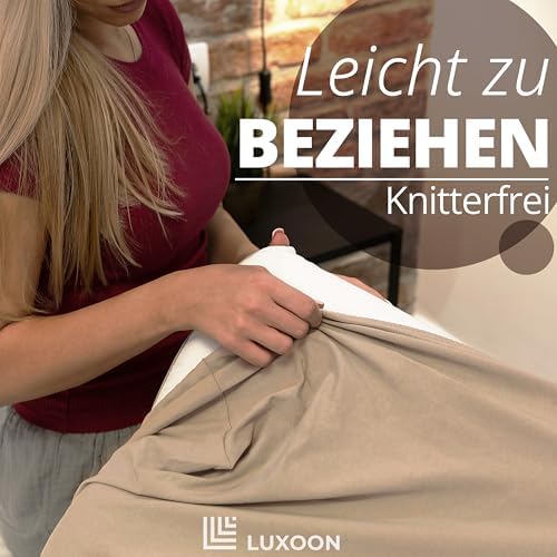 Gesundheitskissen Kissenbezug Set – 95% Baumwolle, Atmungsaktiv & Waschbar, Komfortabel für einen erholsamen Schlaf, 2er