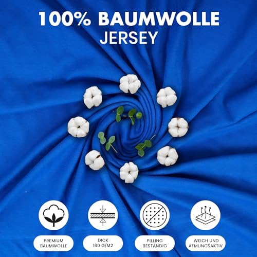 Kissenbezug 40 x 80 (2er Set) - Atmungsaktive 100% Baumwolle - Weich, Reißverschluss, für gemütliche Nächte