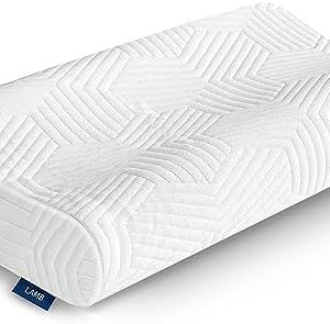 LAMB Ergonomisches Nackenstützkissen aus Memory Foam für Schlafkomfort im Schlafzimmer – Antischnarch und OEKO-TEX zerti